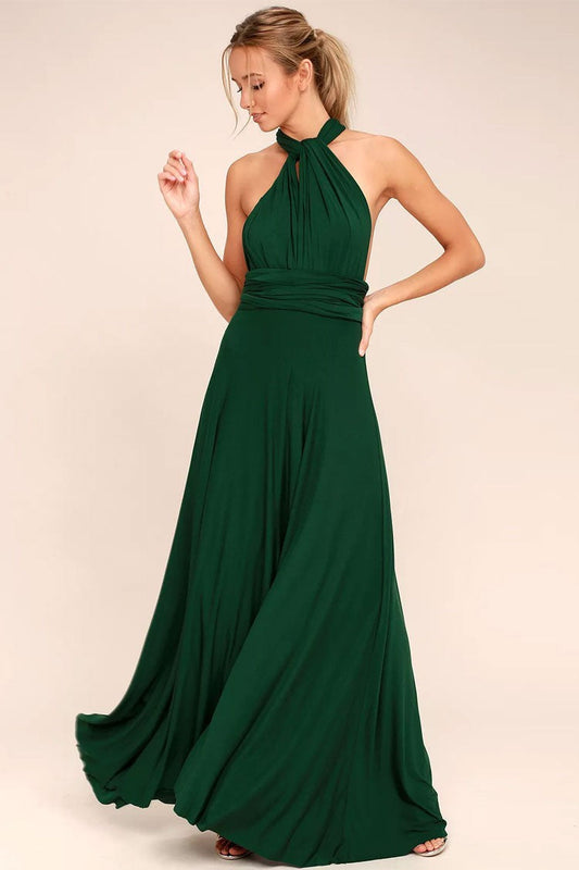 Convertible Infinity A-Line Maxi Dress
