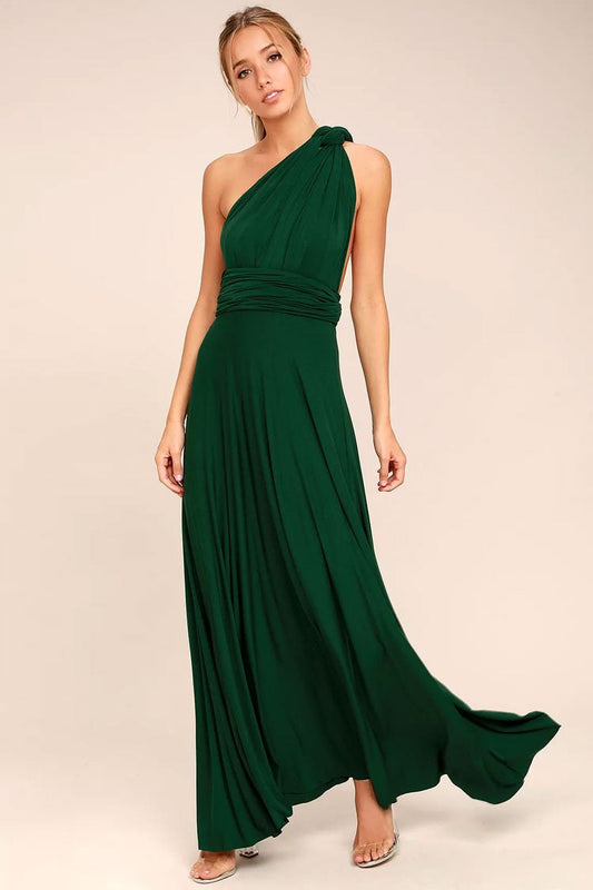 Convertible Infinity A-Line Maxi Dress